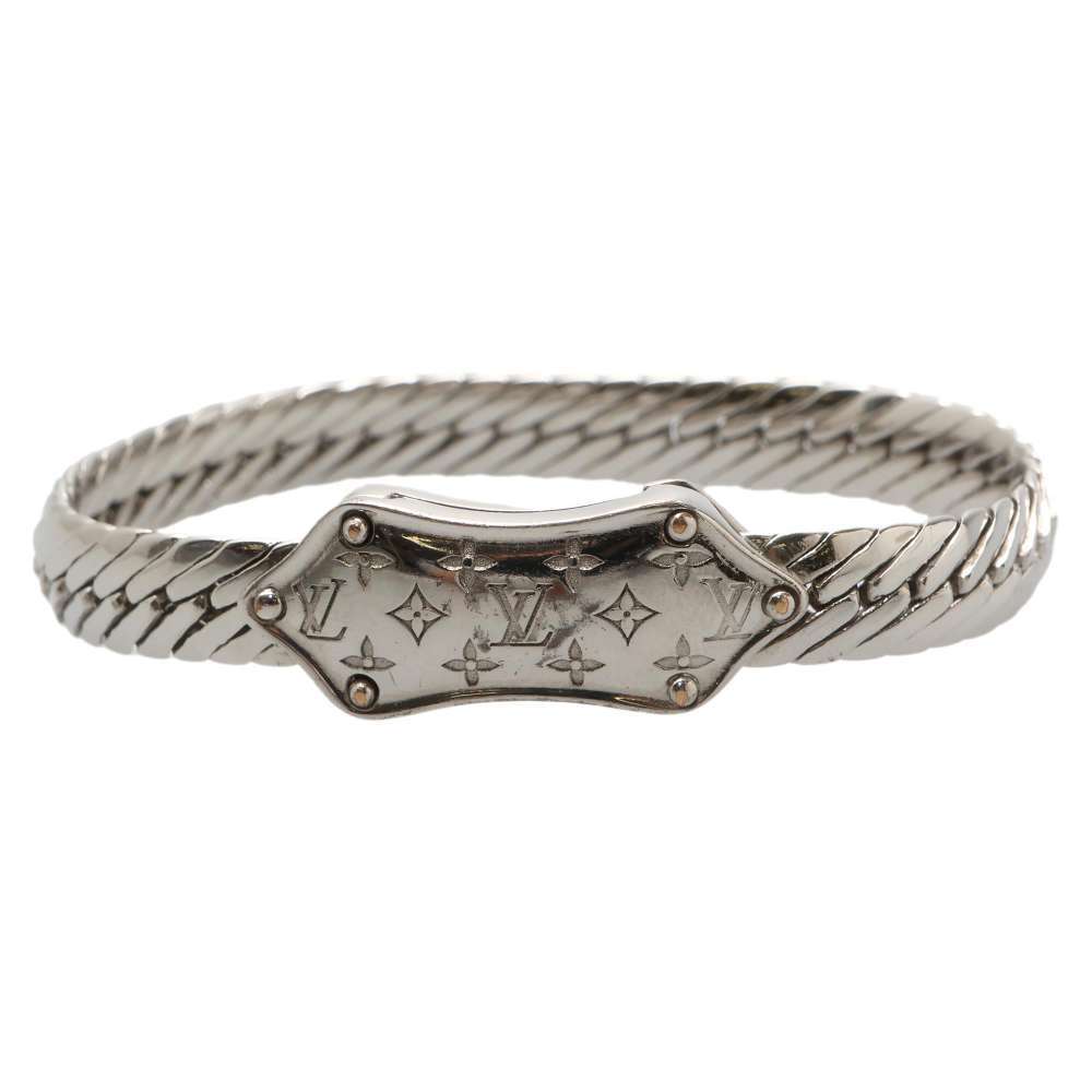 Louis Vuitton Silver Bracelet - Picture 1 of 11